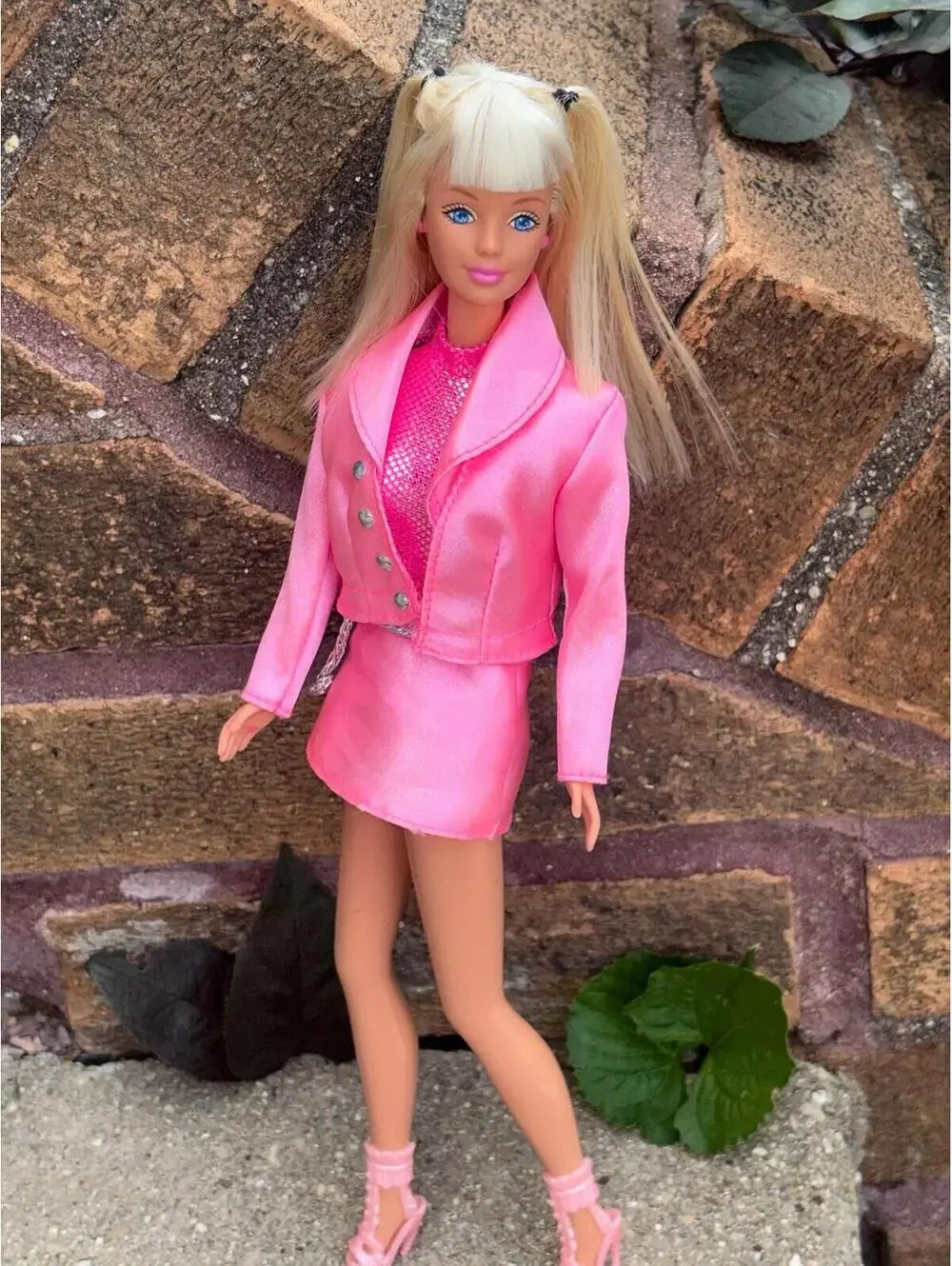 Barbie Sticker Craze Doll Redressed